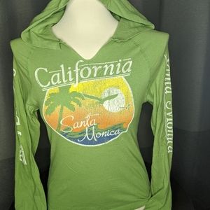 EUC green Hollister Long sleeve shirt